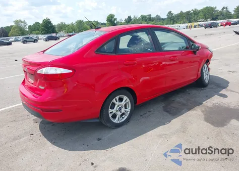 2014 Ford Fiesta Se z USA, uszkodzony, nr VIN 3FADP4BJ0EM205306